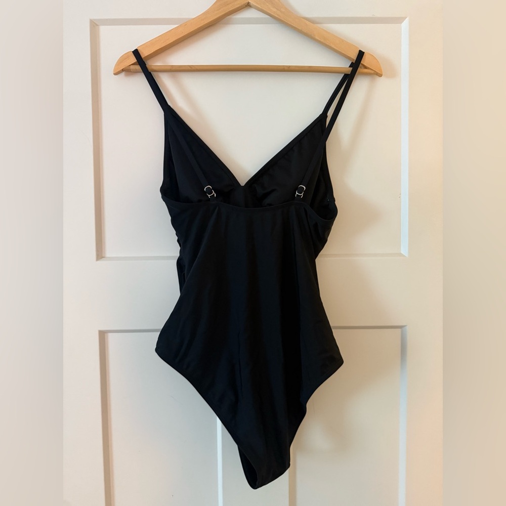 Black Strappy Bathing Suit